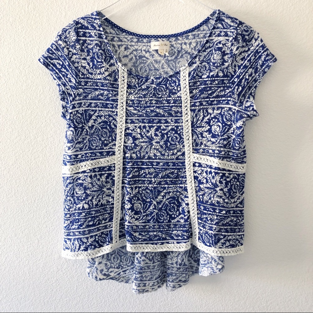 Anthropology Meadow Rue knit top